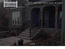 Tablet Screenshot of aaafencecrafters.com